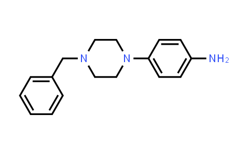 CAS No. 16154-69-1, 4-(4-Benzylpiperazin-1-yl)phenylamine