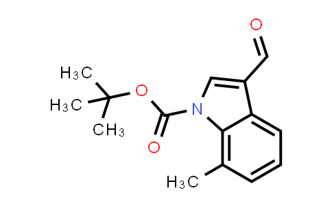 MC455838 | 914348-96-2 | 7-Methyl-3-formylindole-1-carboxylic acid tert-butyl ester