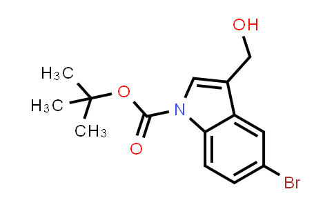 CAS No. 905710-14-7, 5-Bromo-3-hydroxymethylindole-1-carboxylic acid tert-butyl ester