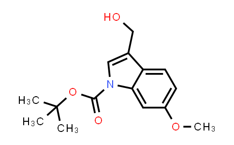914349-08-9 | 3-Hydroxymethyl-6-methoxyindole-1-carboxylic acid tert-butyl ester