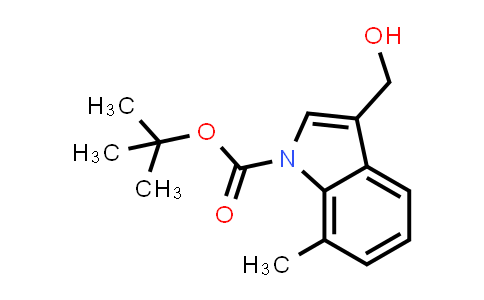 CAS No. 914349-10-3, 3-Hydroxymethyl-7-methylindole-1-carboxylic acid tert-butyl ester