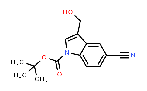 914349-11-4 | 5-Cyano-3-hydroxymethylindole-1-carboxylic acid tert-butyl ester