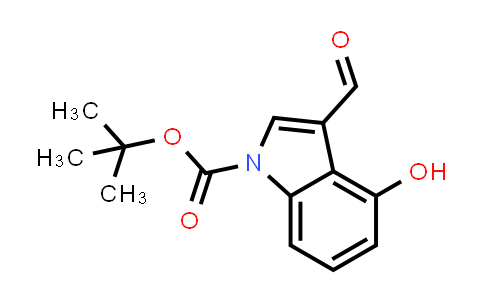 404888-00-2 | 3-Formyl-4-hydroxyindole-1-carboxylic acid tert-butyl ester