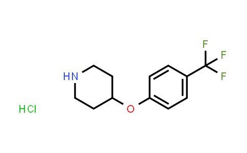 CAS No. 287952-09-4, 4-(4-Trifluoromethylphenoxy)piperidine hydrochloride