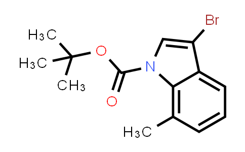 CAS No. 914349-39-6, 3-Bromo-7-methylindole-1-carboxylic acid tert-butyl ester