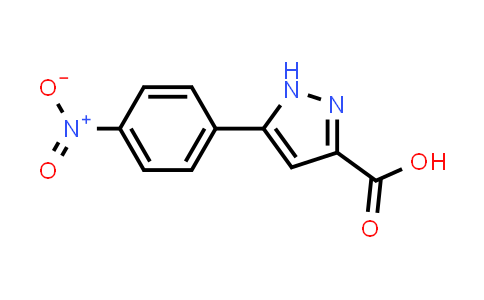 CAS No. 189083-63-4, 5-(4-Nitrophenyl)-1H-pyrazole-3-carboxylic acid