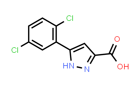 CAS No. 1038549-20-0, 5-(2,5-Dichlorophenyl)-1H-pyrazole-3-carboxylic acid