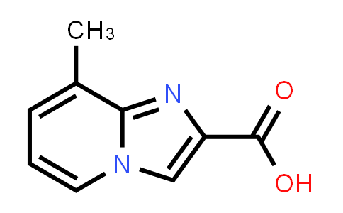 CAS No. 88751-05-7, 8-Methylimidazo[1,2-a]pyridine-2-carboxylic acid