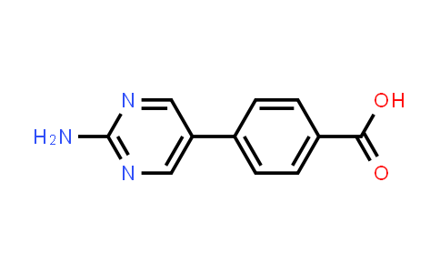CAS No. 222987-21-5, 4-(2-Aminopyrimidin-5-yl)benzoic acid