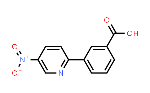 CAS No. 864075-95-6, 3-(5-Nitropyridin-2-yl)benzoic acid