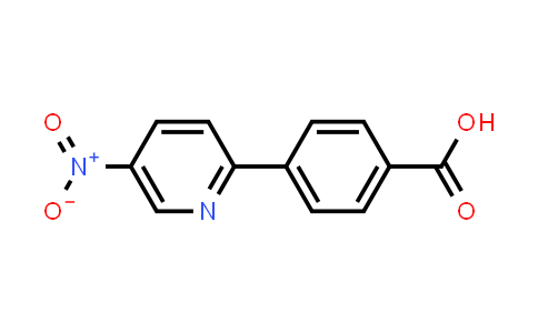 CAS No. 223127-49-9, 4-(5-Nitropyridin-2-yl)benzoic acid
