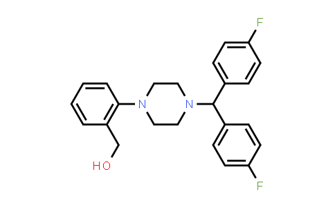 CAS No. 914349-61-4, (2-{4-[Bis(4-fluorophenyl)methyl]piperazin-1-yl}phenyl)methanol