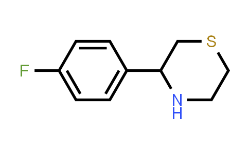 CAS No. 887344-28-7, 3-(4-Fluorophenyl)thiomorpholine