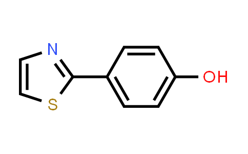 CAS No. 81015-49-8, 4-(2-Thiazolyl)phenol