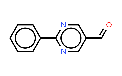 CAS No. 130161-46-5, 2-Phenyl-5-pyrimidinecarboxaldehye