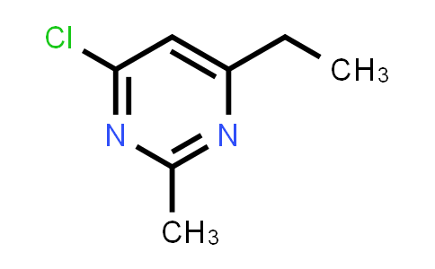 CAS No. 89966-72-3, 4-Chloro-6-ethyl-2-methylpyrimidine