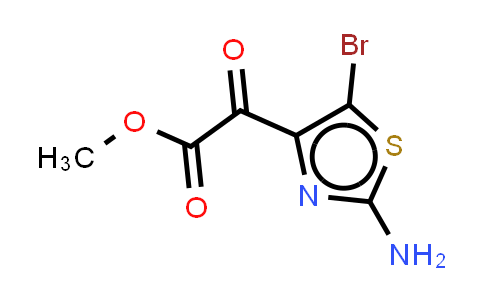 CAS No. 914349-73-8, 2-Amino-5-(bromothiazol-4-yl)oxoacetic acid methyl ester