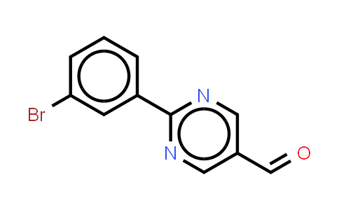1086393-72-7 | 2-(3-Bromophenyl)pyrimidine-5-carboxaldehye