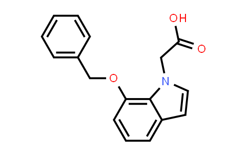 914349-77-2 | (7-Benzyloxyindol-1-yl)acetic acid