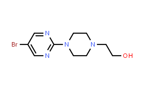 CAS No. 849021-42-7, 2-[4-(5-Bromopyrimidin-2-yl)piperazin-1-yl]ethanol