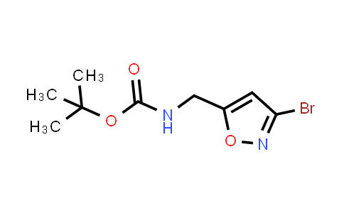 CAS No. 154016-57-6, (3-Bromoisoxazol-5-ylmethyl)carbamic acid tert-butyl ester