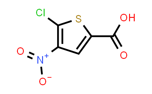 CAS No. 89166-85-8, 5-Chloro-4-nitrothiophene-2-carboxylic acid