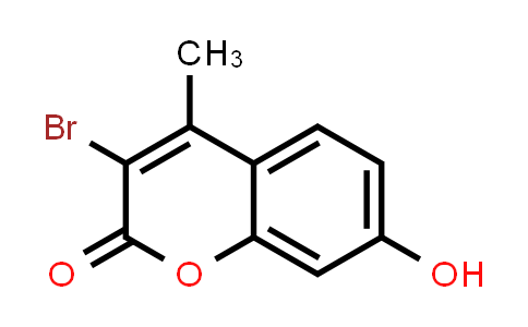 CAS No. 55977-10-1, 3-Bromo-7-hydroxy-4-methylchromen-2-one