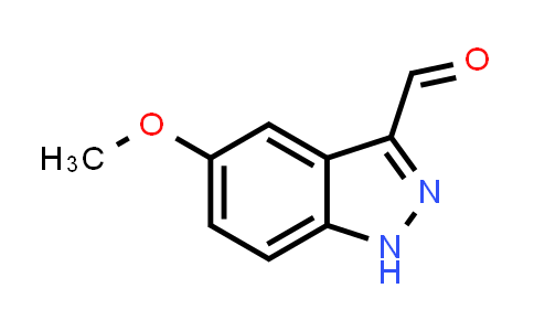 CAS No. 169789-37-1, 5-Methoxy-1H-indazole-3-carbaldehyde