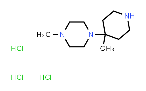 CAS No. 1208089-44-4, 1-Methyl-4-(4-methylpiperidin-4-yl)piperazine trihydrochloride