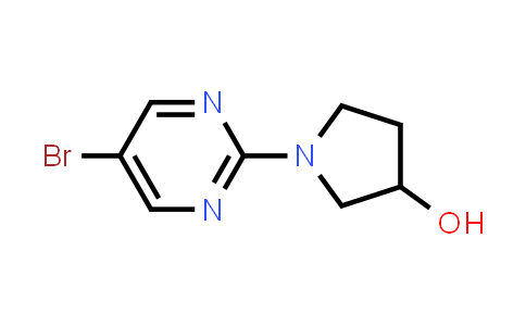 914347-70-9 | 1-(5-Bromopyrimidin-2-yl)-3-pyrrolidinol