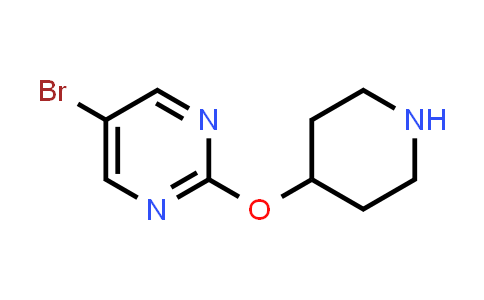 CAS No. 792180-52-0, 5-Bromo-2-(piperidin-4-yloxy)pyrimidine