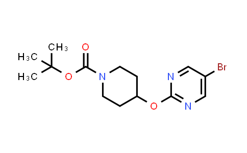 MC456186 | 832735-41-8 | 4-(5-Bromopyrimidin-2-yloxy)piperidine-1-carboxylic acid tert-butyl ester