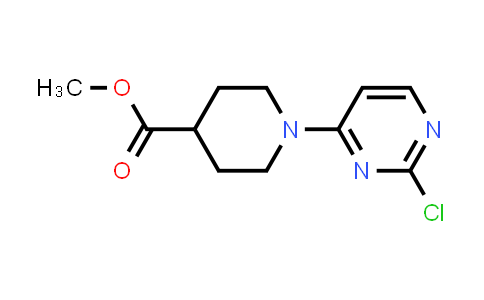 CAS No. 889126-33-4, 1-(2-Chloropyrimidin-4-yl)piperidine-4-carboxylic acid methyl ester
