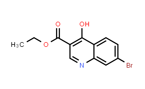 CAS No. 179943-57-8, 7-Bromo-4-hydroxyquinoline-3-carboxylic acid ethyl ester