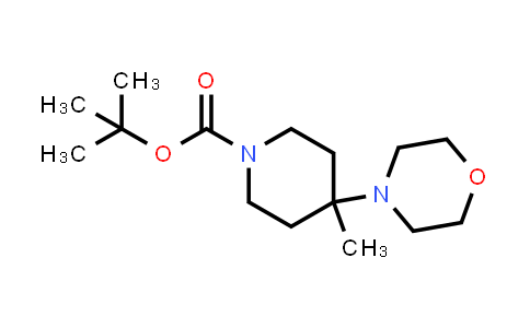 864369-95-9 | 4-Methyl-4-morpholin-4-yl-piperidine-1-carboxylic acid tert-butyl ester
