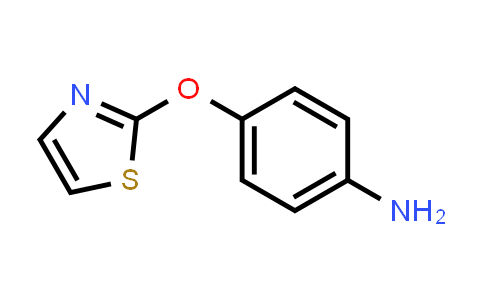 CAS No. 105350-49-0, 4-(Thiazol-2-yloxy)phenylamine