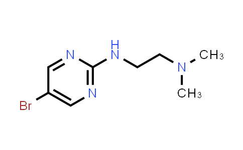 CAS No. 887433-64-9, 5-Bromo-2-(2-dimethylaminoethylamino)pyrimidine
