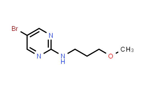 CAS No. 1189482-51-6, 5-Bromo-2-(3-methoxypropylamino)pyrimidine