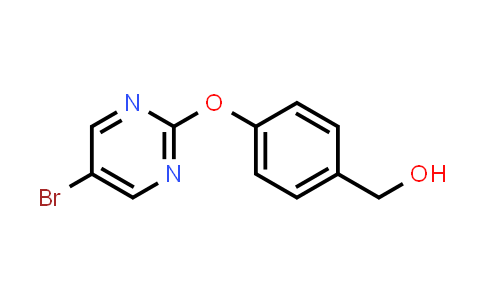 CAS No. 1189734-03-9, [4-(5-Bromopyrimidin-2-yloxy)phenyl]methanol