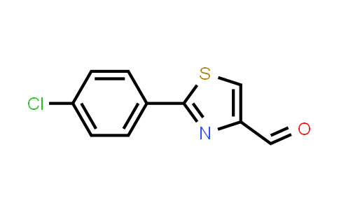 CAS No. 21278-77-3, 2-(4-Chloro-phenyl)-thiazole-4-carbaldehyde