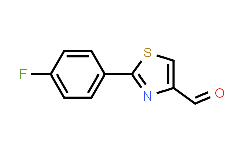 CAS No. 875858-80-3, 2-(4-Fluoro-phenyl)-thiazole-4-carbaldehyde