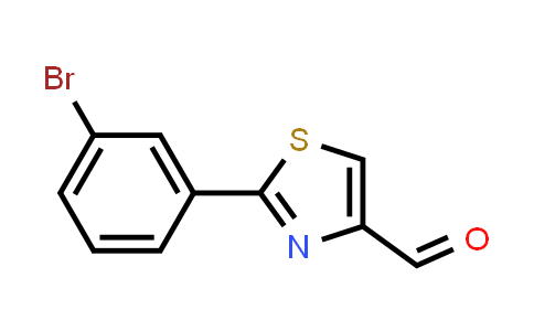 750624-69-2 | 2-(3-Bromo-phenyl)-thiazole-4-carbaldehyde