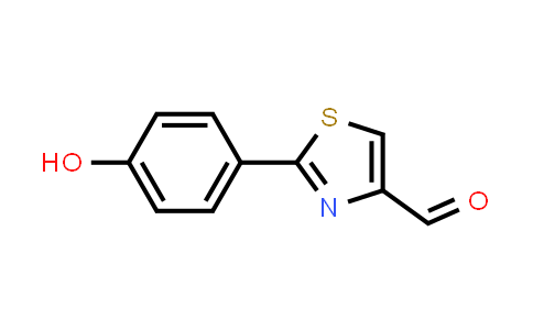 CAS No. 885278-87-5, 2-(4-Hydroxy-phenyl)-thiazole-4-carboxaldehyde