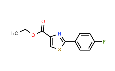 CAS No. 132089-35-1, 2-(4-Fluorophenyl)thiazole-4-carboxylic acid ethyl ester