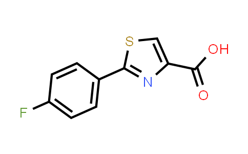 CAS No. 863668-07-9, 2-(4-Fluorophenyl)thiazole-4-carboxylic acid
