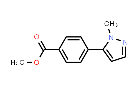 CAS No. 179057-12-6, 4-(2-Methyl-2H-pyrazol-3-yl)-benzoic acid methyl ester