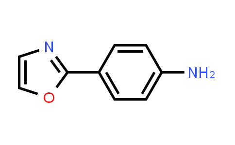 CAS No. 62882-11-5, 4-(Oxazol-2-yl)phenylamine