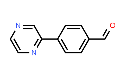 CAS No. 127406-08-0, 4-(Pyrazin-2-yl)benzaldehyde