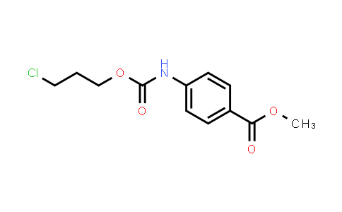CAS No. 1031927-07-7, methyl 4-((3-chloropropoxy)carbonylamino)benzoate