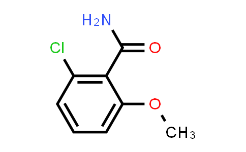 CAS No. 107485-43-8, 2-Chloro-6-methoxy-benzamide